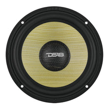 Load image into Gallery viewer, DXQ 6.5" 3-Way Component Speaker Set with Neodymium Magnet and Yellow Straw + Composite Foam Cone | | 180W RMS 4-Ohm