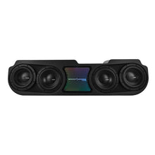 Load image into Gallery viewer, Jeep JT Gladiator Loaded Under Rear Seat Subwoofer Enclosure with 4 X 8" ZR8.2D, Leather Wrapped and Digital LED Lights | 1800 Watts RMS @ 1-Ohm