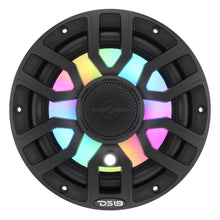 Load image into Gallery viewer, NXL 7.7” 2-Way Coaxial Marine Speaker with Bullet Tweeter, Digital LED Lights &amp; White Deck LED | 175W RMS 4-Ohm