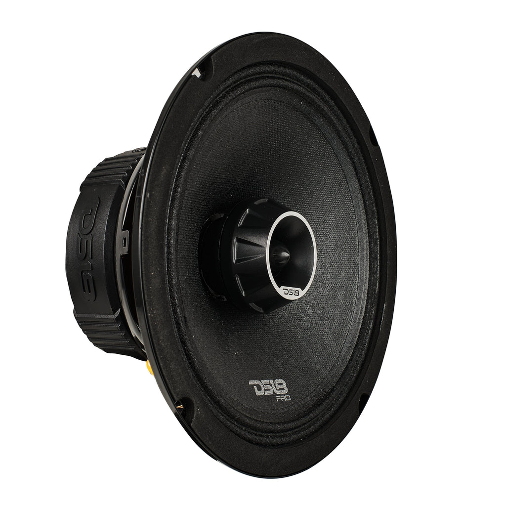 PRO-ZT 8" Coaxial Mid-Range Loudspeaker with Water-Resistant Cone Built-in Bullet Tweeter and Grill | 275W RMS 4-Ohm