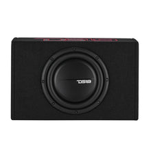 Load image into Gallery viewer, 10” Amplified Shallow Subwoofer Enclosure for Pickup Trucks