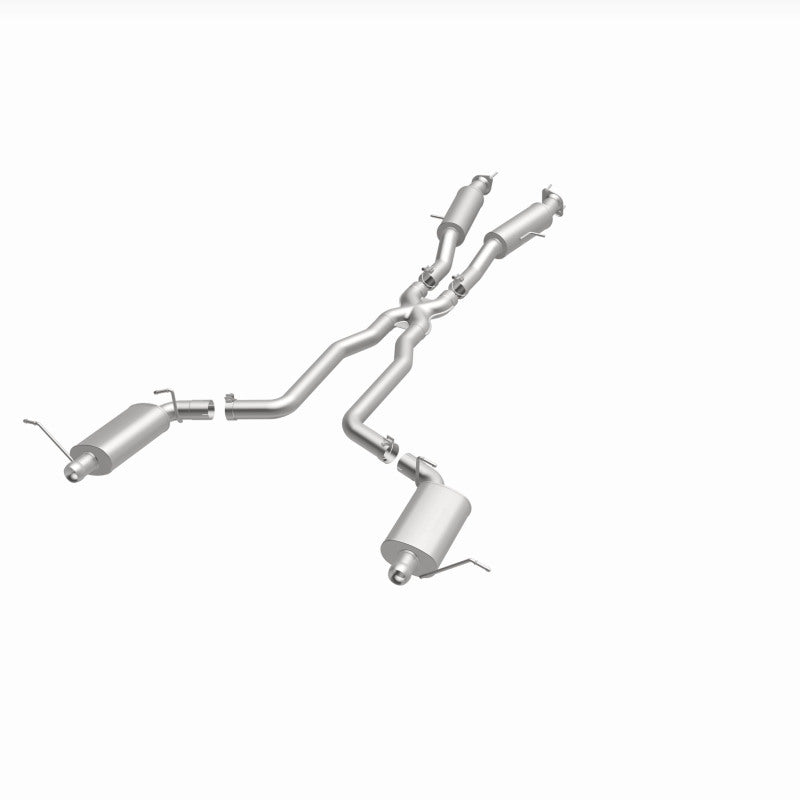 Magnaflow Catback MagnaFlow 12 Jeep Grand Cherokee V8 6.4L Dual Split Rear Exit Stainless Cat Back Performance Exhaust