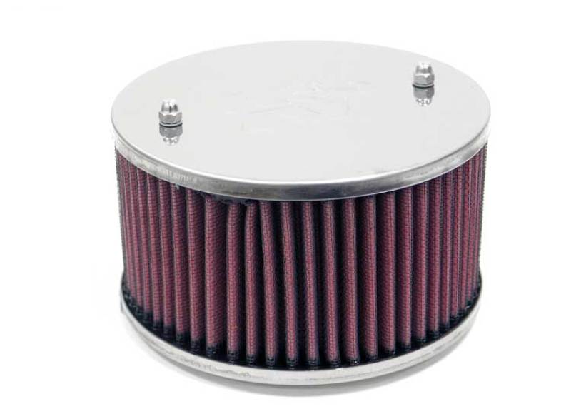 K&N Engineering Air Filters - Direct Fit K&N Universal Custom Air Filter - Round 1.625in Flange / 1.625in ID / 2.75in Overall Height