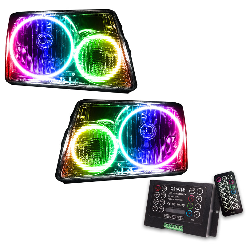 ORACLE Lighting Headlights Oracle 01-11 Ford Ranger SMD HL - ColorSHIFT w/ 2.0 Controller SEE WARRANTY