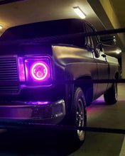 Load image into Gallery viewer, ORACLE Lighting Headlights Oracle 7in High Powered LED Headlights - Black Bezel - Dynamic - Dynamic SEE WARRANTY
