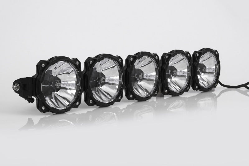 KC HiLiTES Light Bars & Cubes KC HiLiTES Can-Am Maverick 39in. Pro6 Gravity LED 6-Light 120w Combo Beam Overhead Light Bar System