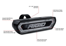 Load image into Gallery viewer, Rigid Industries Tail Lights Rigid Industries Chase Tail Light Kit w/ Mounting Bracket - Amber