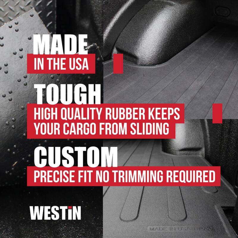Westin Truck Bed Liner - Drop-In Westin 1999-2016 Ford F-250/350 Super Duty (6.5ft bed) Truck Bed Mat - Black