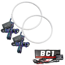 Load image into Gallery viewer, ORACLE Lighting Headlights Oracle Jeep Liberty 05-07 Halo Kit - ColorSHIFT w/ BC1 Controller SEE WARRANTY