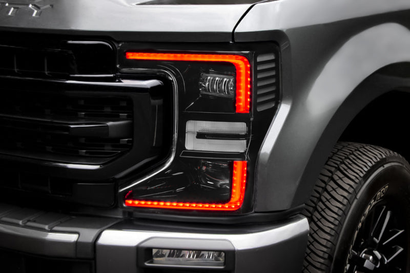 ORACLE Lighting Headlights Oracle 2022 Ford F250/350 Super Duty Dynamic ColorSHIFT Headlight DRL Kit w/Switchback SEE WARRANTY