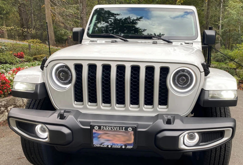 ORACLE Lighting Fog Lights Oracle Jeep Wrangler JL/Gladiator JT Sport High Performance W LED Fog Lights - White SEE WARRANTY