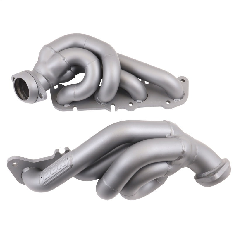 BBK Headers & Manifolds BBK 11-14 Ford F-150 Coyote 5.0 Shorty Tuned Length Exhaust Headers - 1-3/4in Titanium Ceramic