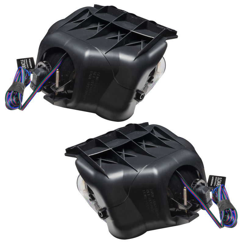 ORACLE Lighting Fog Lights Oracle Lighting 03-06 Chevrolet Silverado Pre-Assembled LED Halo Fog Lights -Blue SEE WARRANTY