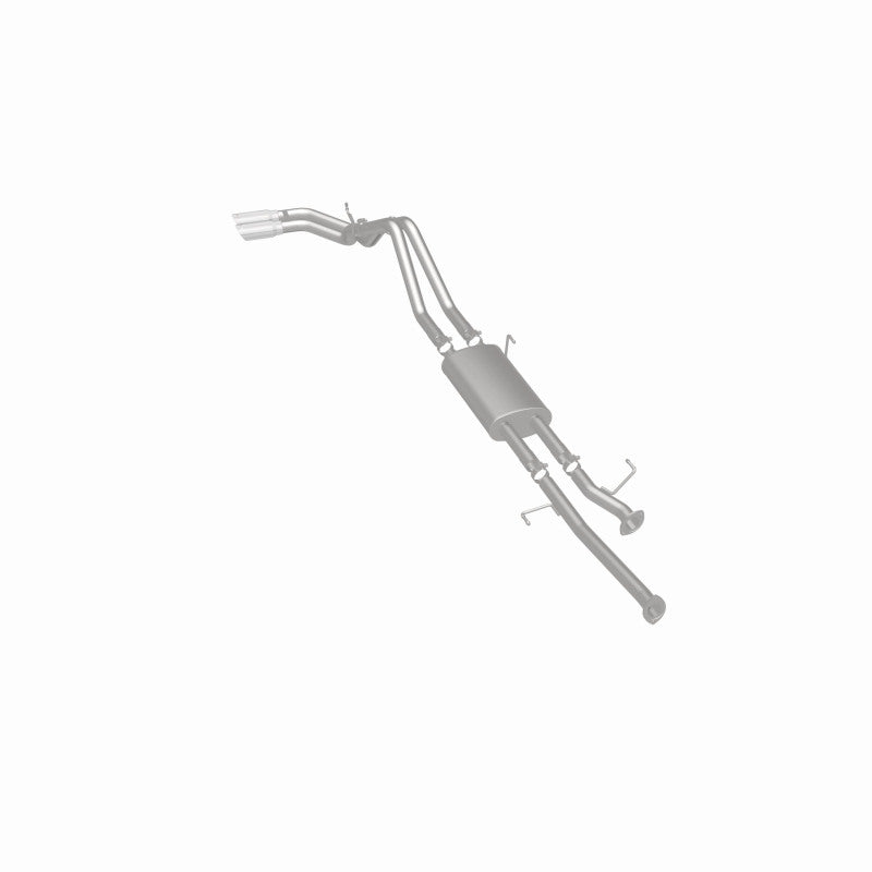Magnaflow Catback MagnaFlow 14 Toyota Tundra V8 4.6L/5.7L Stainless C/b Exhaust Dual same side pass. rear tire