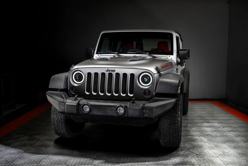 ORACLE Lighting Headlights Oracle Oculus 7in Bi-LED Projector Headlights for Jeep Wrangler JK - 6000K SEE WARRANTY