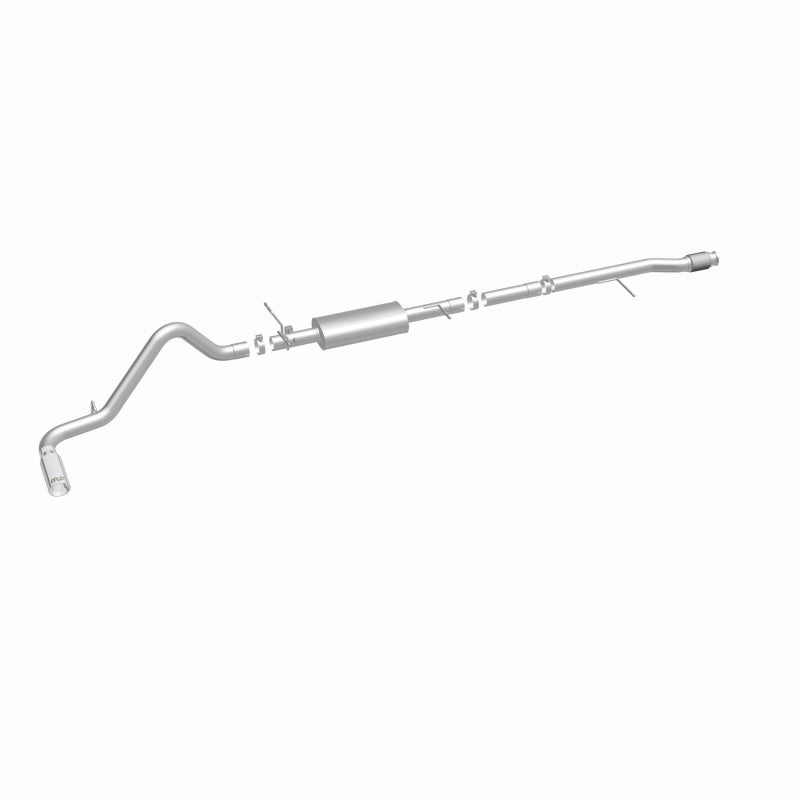 Magnaflow Catback Magnaflow 14 Chevy Silverado V8 5.3L CC/EC Cab Single P/S Rear Exit Stainless Cat Back Perf Exhaust