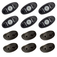 Load image into Gallery viewer, Rigid Industries Sidemarkers &amp; Indicators Rigid Industries Rock Light Kit- Red (6 lights)
