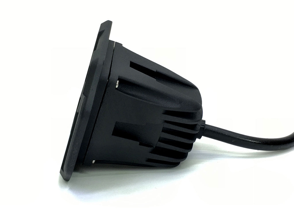 Quake LED Work Light 2 Inch Work Light Flush 10 Watt Spot Quantum Series - QQU556