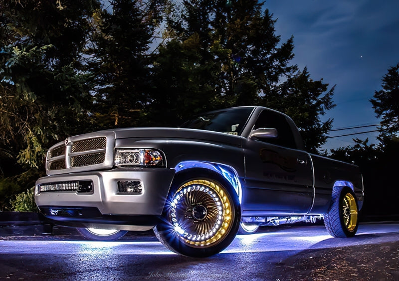 ORACLE Lighting Light Strip LED Oracle LED Illuminated Wheel Rings - ColorSHIFT No Remote - ColorSHIFT No Remote SEE WARRANTY