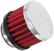 Load image into Gallery viewer, K&amp;N Engineering Air Filters - Universal Fit K&amp;N 1in Flange ID x 2in OD x 1.5 inch H Rubber Base Crankcase Vent Filter