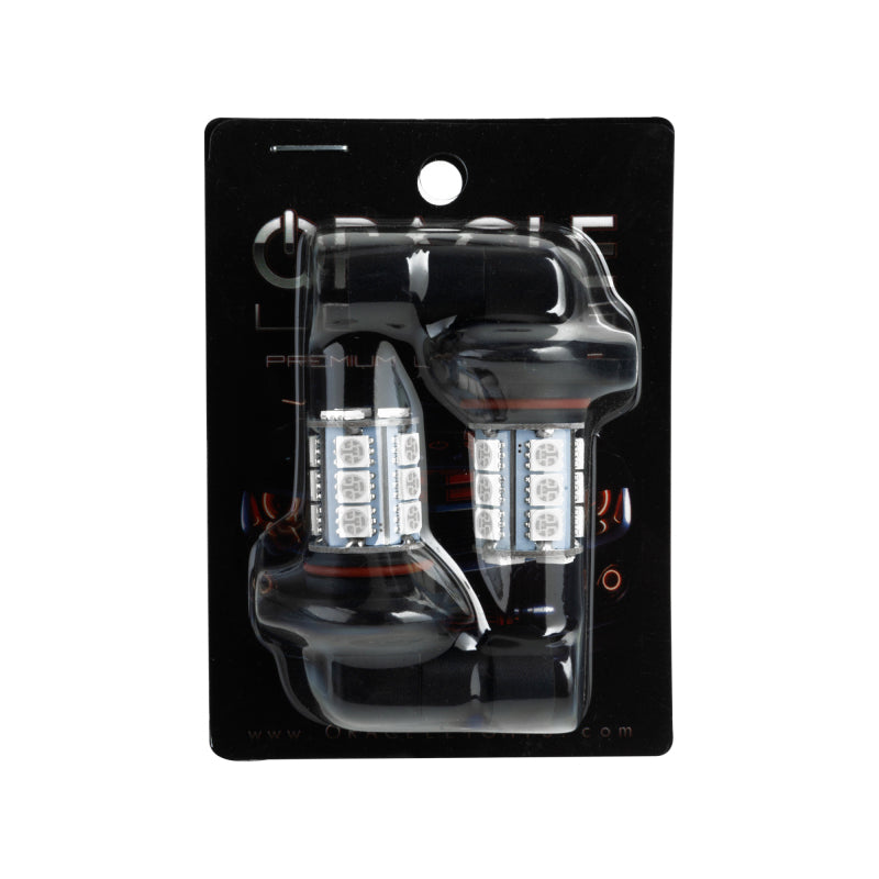 ORACLE Lighting Bulbs Oracle H10/9145 18 LED Bulbs (Pair) - Amber SEE WARRANTY