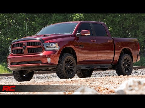 3.0 Inch Dodge Bolt-On Lift Kit w/ N3 Struts and Rear N3 Shocks For 12-Up Ram 1500 4WD Rough Country