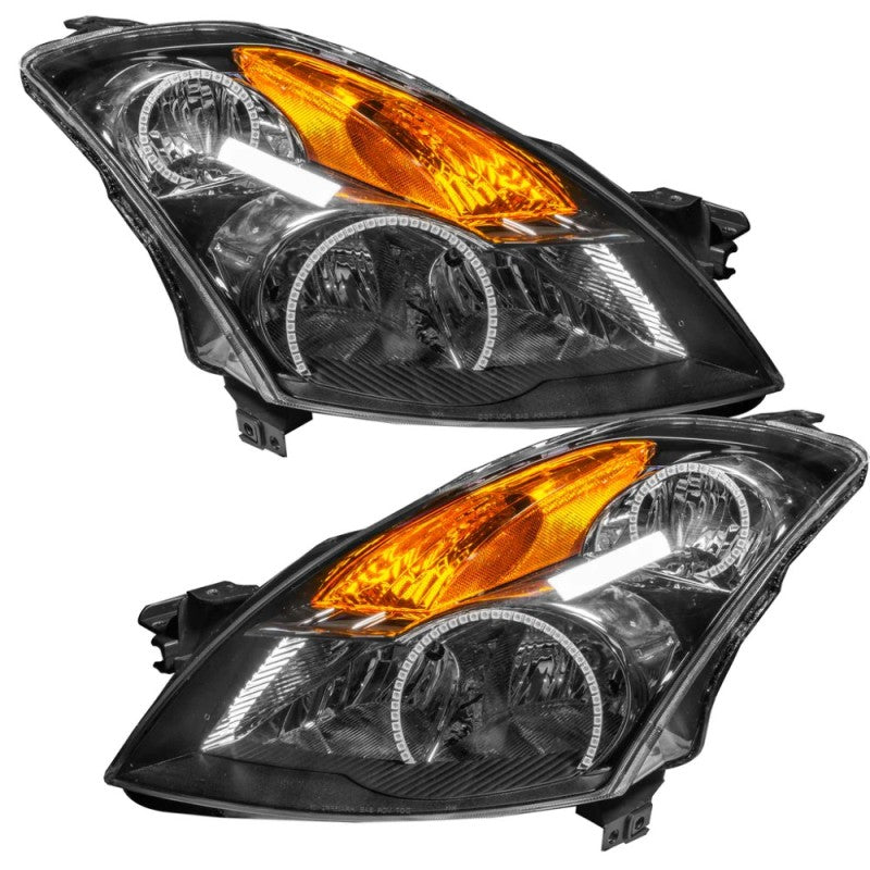 ORACLE Lighting Headlights Oracle 07-09 Nissan Altima Sedan SMD HL - Black - ColorSHIFT w/ BC1 Controller