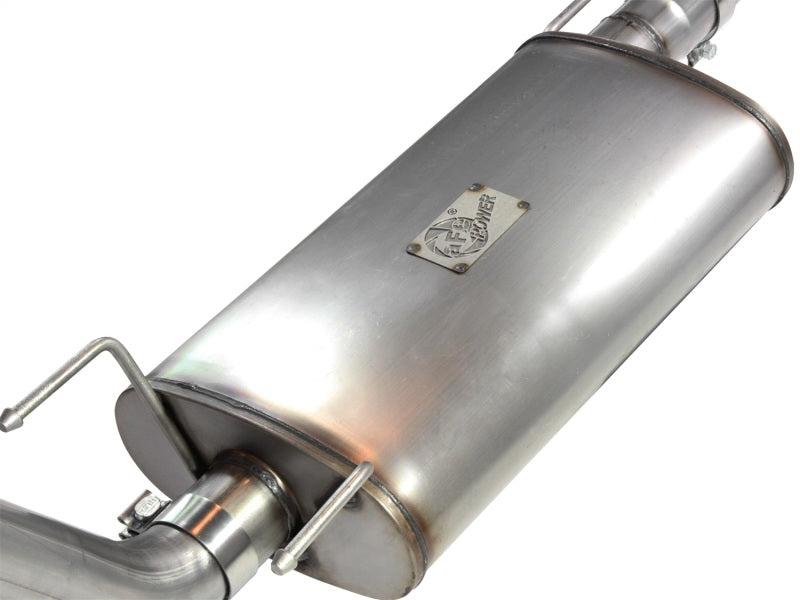 aFe Catback aFe MACHForce XP Exhausts Cat-Back SS-409 EXH CB Toyota Tacoma 05-13 V6-4.0L (Pol Tip)