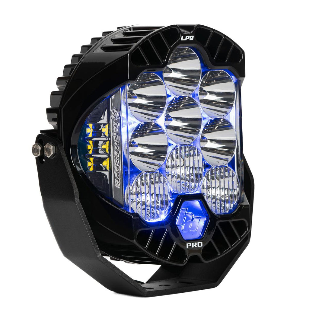 Baja Designs LED Light Pods LP9 Pro LED Auxiliary Light Pod Light Pattern Driving/Combo Blue Backlight Baja Designs - 320015