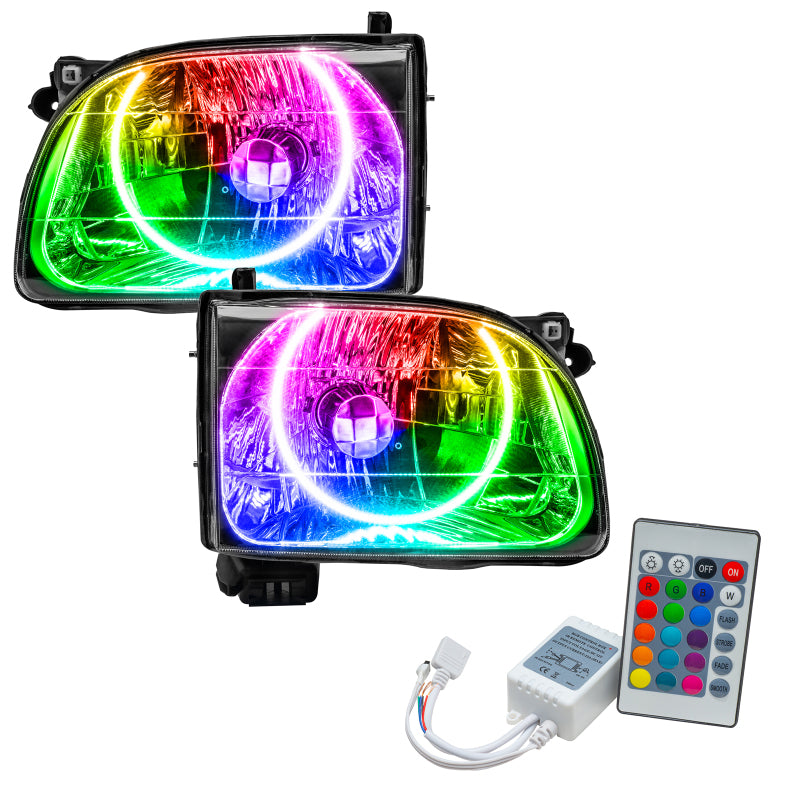 ORACLE Lighting Headlights Oracle 01-04 Toyota Tacoma SMD HL - ColorSHIFT w/ Simple Controller SEE WARRANTY