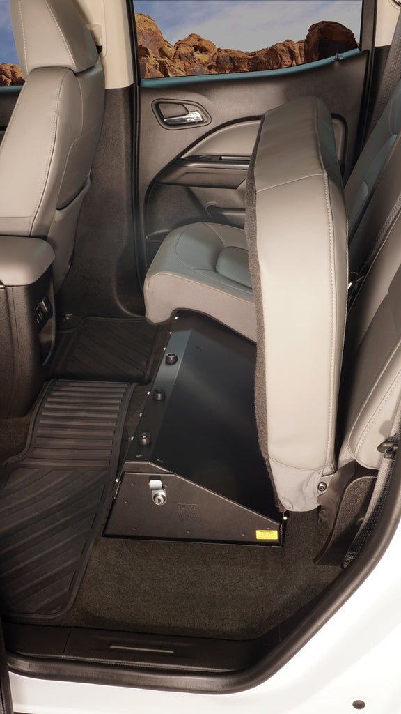 Rear Bench Underseat Drawer 15-22 Colorado/Canyon w/ Crew Cab Black Tuffy Security Products