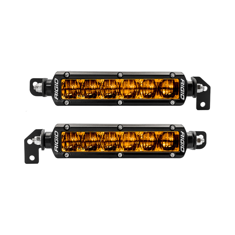 Rigid Industries Light Mounts Rigid Industries 2022+ Toyota Tundra 6in SR-Series Selective Yellow Fog Light Kit