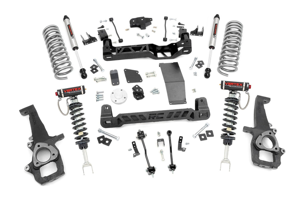 Rough Country Lift Kits 6.0 Inch Dodge Suspension Lift Kit Vertex Struts and V2 Shocks (12-18 Ram 1500 4WD) Rough Country - 33257