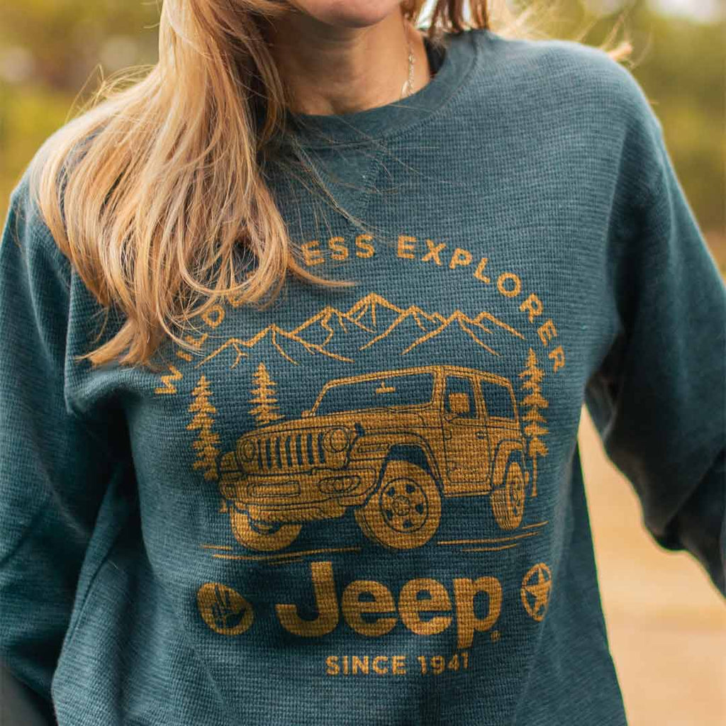 JEDCo Long Sleeve Shirt Jeep - Explorer Thermal Shirt