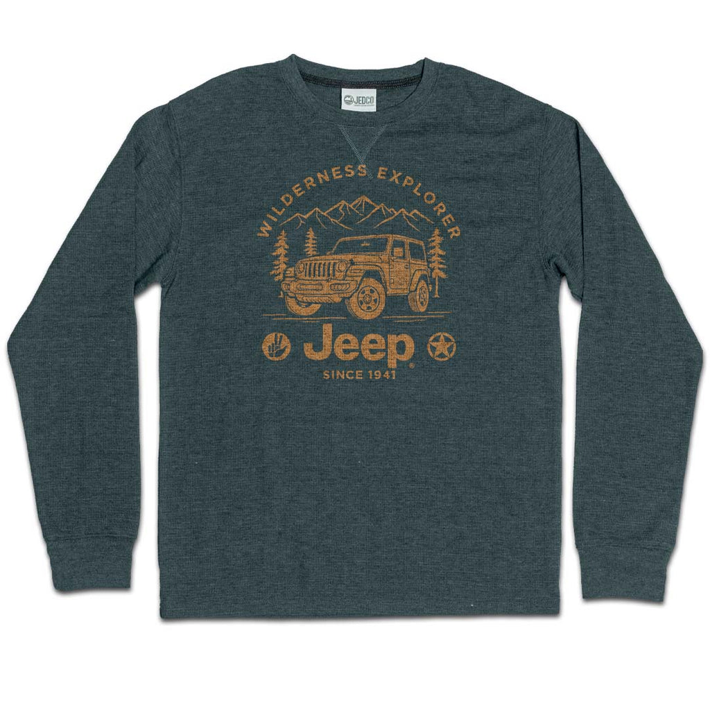 JEDCo Long Sleeve Shirt Jeep - Explorer Thermal Shirt