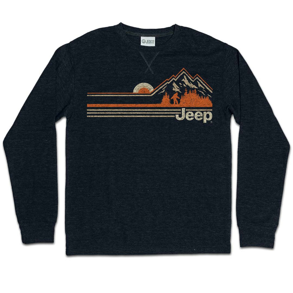 JEDCo Long Sleeve Shirt Jeep - Sasquatch Mountain Thermal Shirt