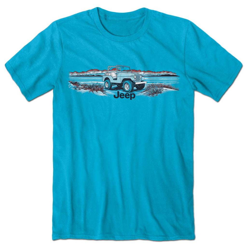 JEDCo T-Shirt Jeep - Beach Stripe T-Shirt