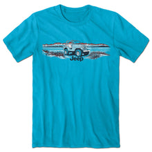 Load image into Gallery viewer, JEDCo T-Shirt Jeep - Beach Stripe T-Shirt