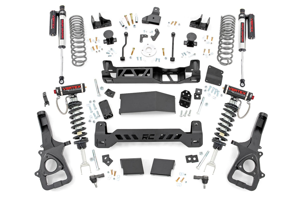 6.0 Inch Ram Suspension Lift Kit Vertex 19-Up Ram 1500 4WD 22XL Factory Wheel Models) Rough Country