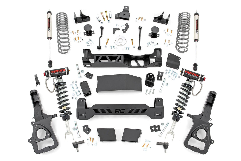Rough Country Lift Kits 6.0 Inch Ram Suspension Lift Kit Vertex and V2 (19-21 Ram 1500 4WD 22XL Factory Wheel Models) Rough Country - 33957
