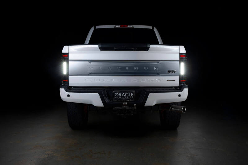 ORACLE Lighting Tail Lights Oracle Lighting 17-22 Ford F-250/350 (Black Series) Flush Mount LED Tail Lights SEE WARRANTY