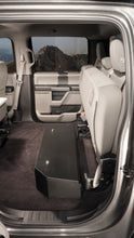 Load image into Gallery viewer, Rear Underseat Lockbox 15-23 F-150 17-23 F-250/350/450 Super Duty w/ Crew Cab 60 Percent Length Black Tuffy Security Products