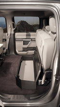 Load image into Gallery viewer, Rear Underseat Lockbox 15-23 F-150 17-23 F-250/350/450 Super Duty w/ Crew Cab 60 Percent Length Black Tuffy Security Products