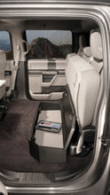 Load image into Gallery viewer, Rear Underseat Lockbox 15-23 F-150 17-23 F-250/350/450 Super Duty w/ Crew Cab 60 Percent Length Black Tuffy Security Products