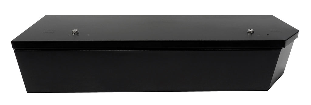 Rear Underseat Lockbox 15-23 F-150 17-23 F-250/350/450 Super Duty w/ Crew Cab 60 Percent Length Black Tuffy Security Products