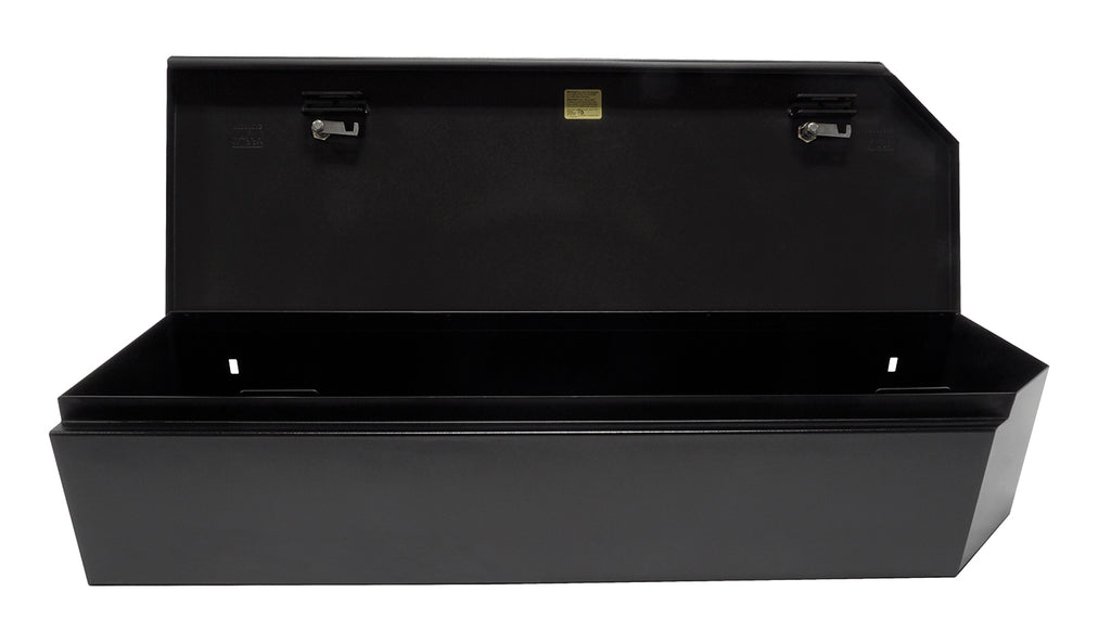 Rear Underseat Lockbox 15-23 F-150 17-23 F-250/350/450 Super Duty w/ Crew Cab 60 Percent Length Black Tuffy Security Products