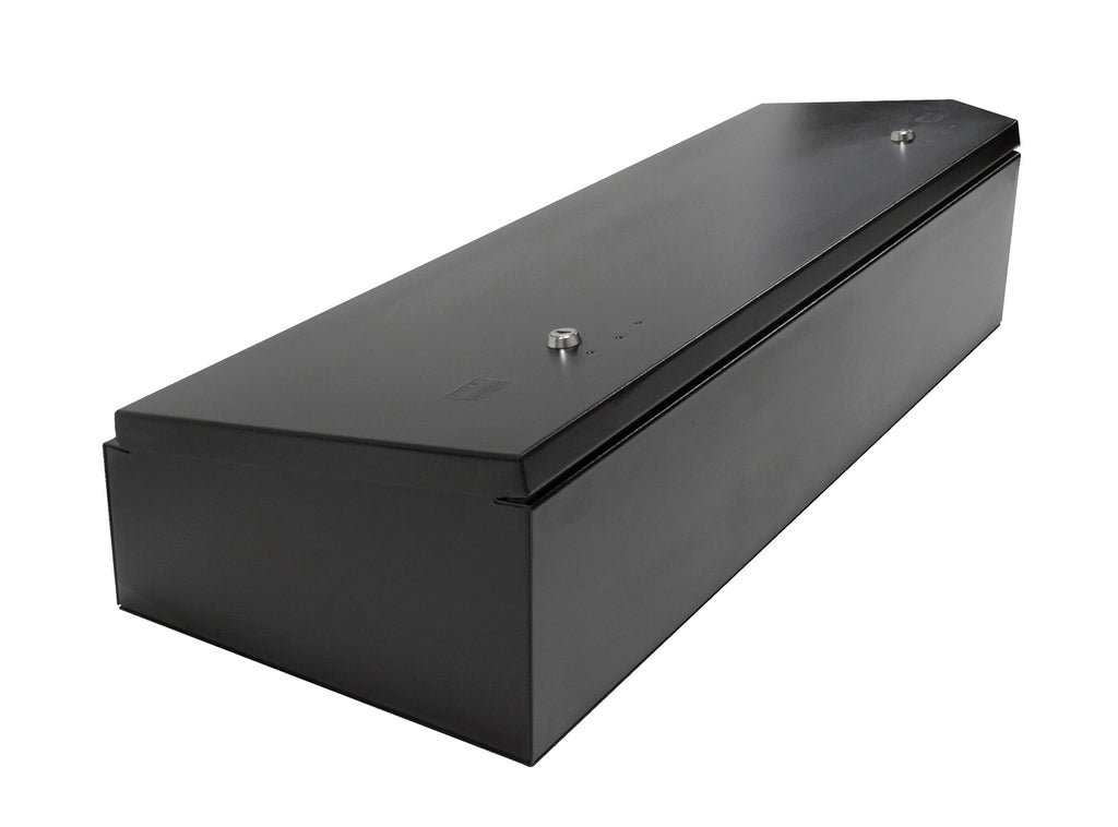 Rear Underseat Lockbox 15-23 F-150 17-23 F-250/350/450 Super Duty w/ Crew Cab 60 Percent Length Black Tuffy Security Products