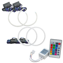 Load image into Gallery viewer, ORACLE Lighting Headlights Oracle GMC Denali 00-06 Halo Kit - ColorSHIFT w/ Simple Controller SEE WARRANTY