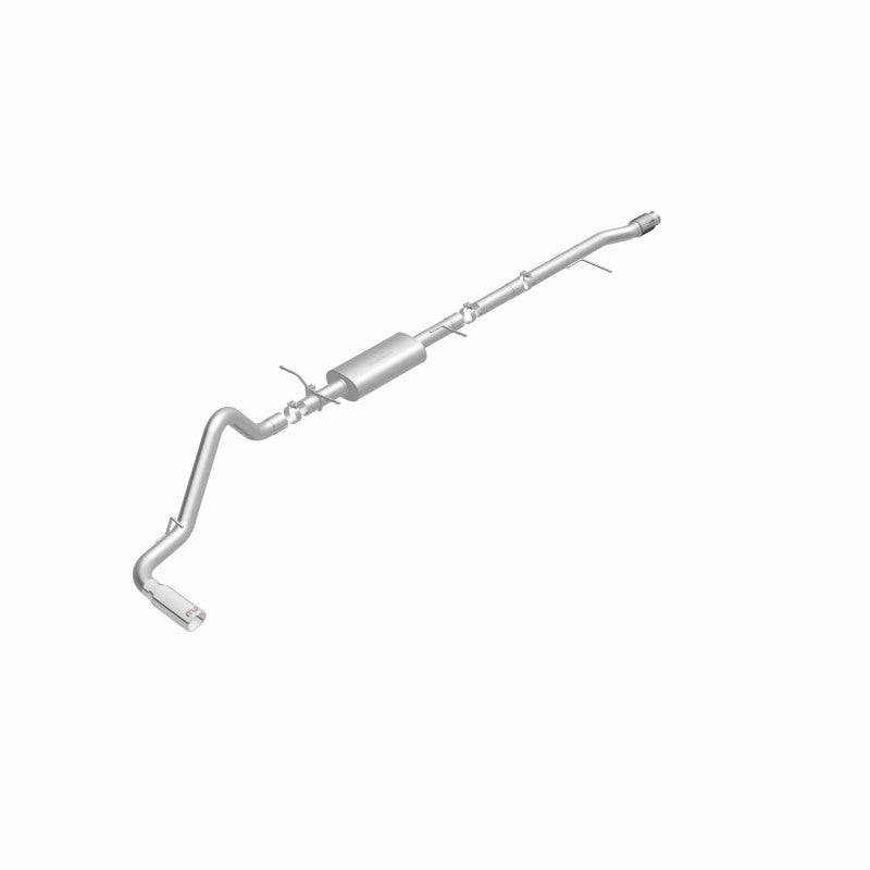 Magnaflow Catback Magnaflow 14 Chevy Silverado V8 5.3L CC/EC Cab Single P/S Rear Exit Stainless Cat Back Perf Exhaust