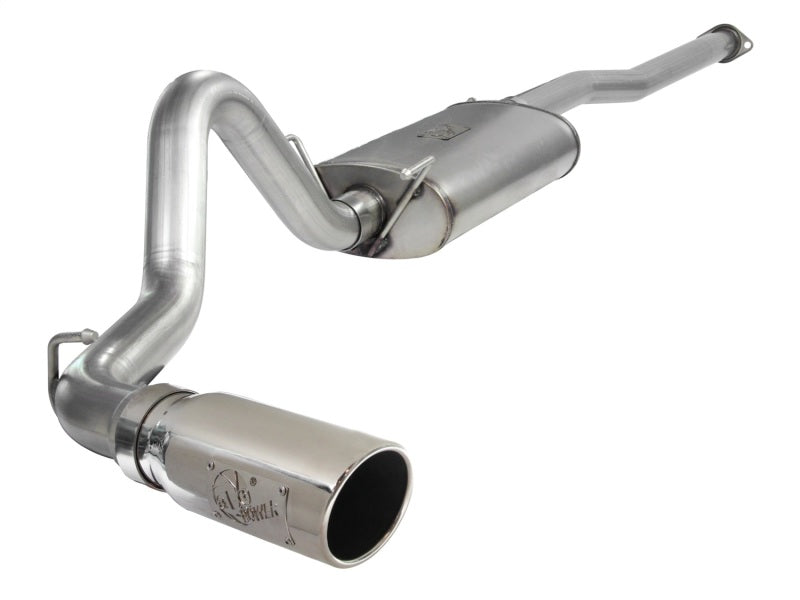 aFe Catback aFe MACHForce XP Exhausts Cat-Back SS-409 EXH CB Toyota Tacoma 05-13 V6-4.0L (Pol Tip)